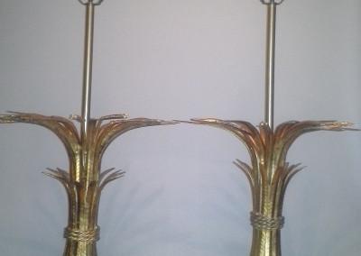 Gold Metal Table Bases